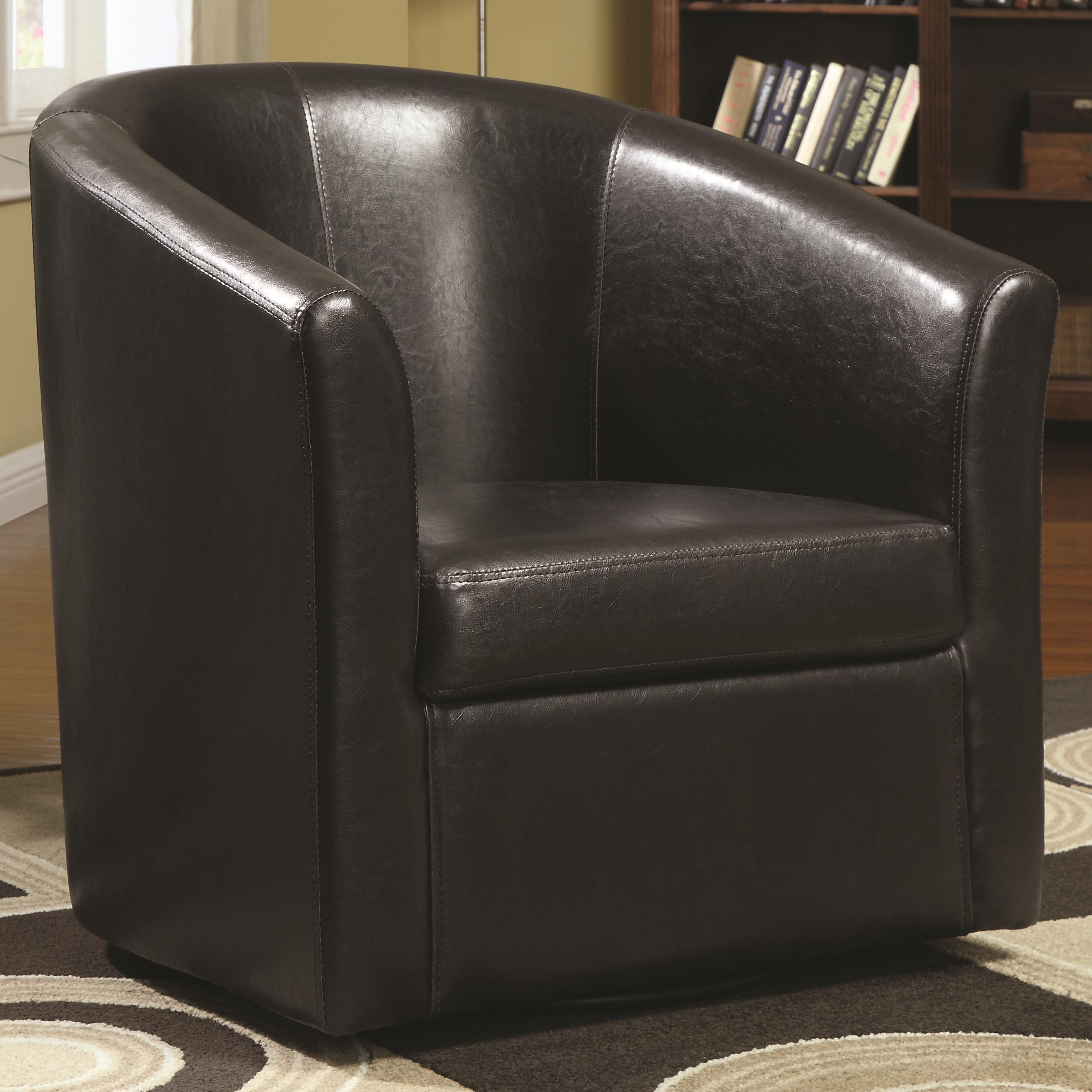 Swivel best sale contemporary chairs